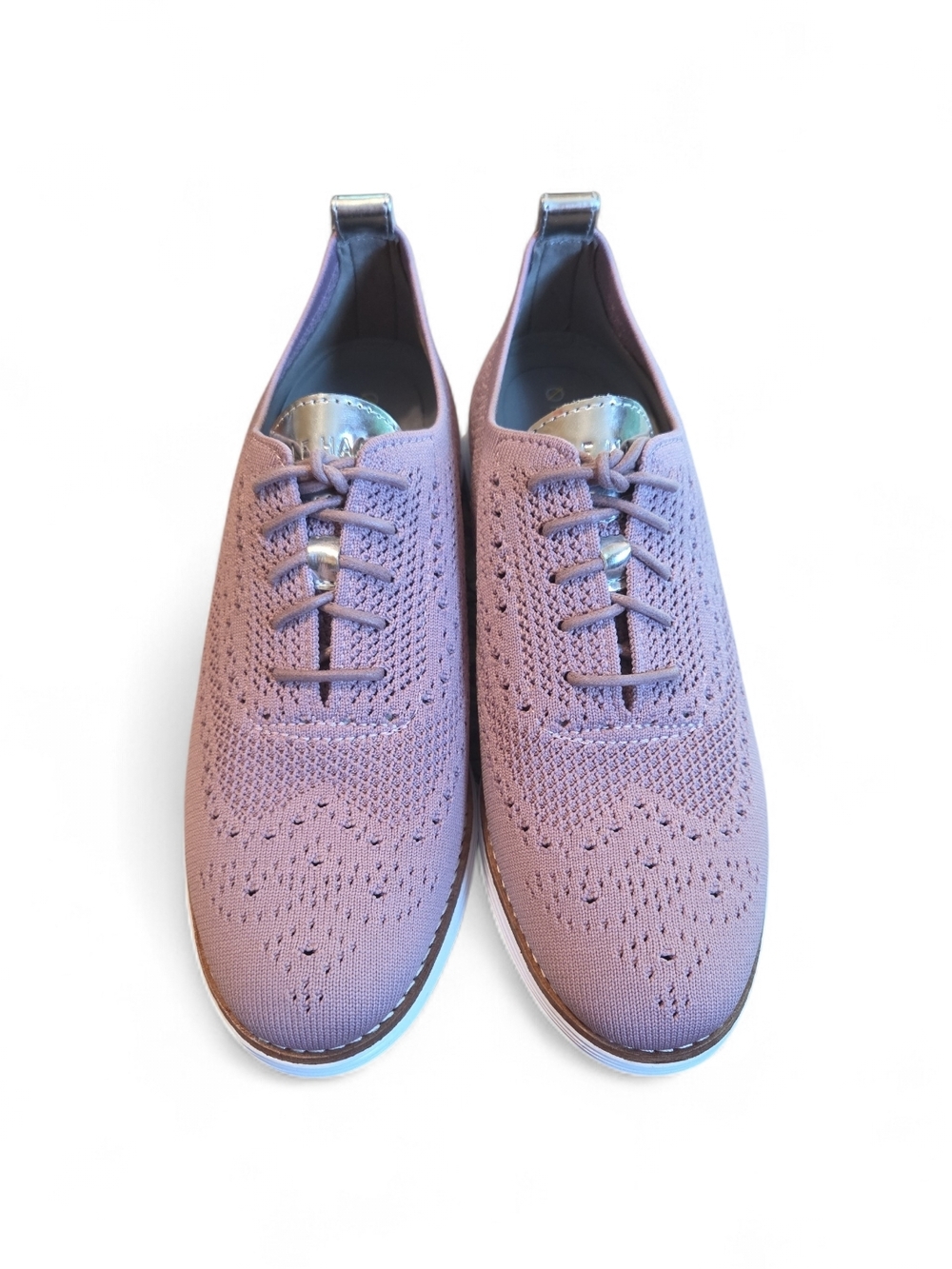 Cole Haan Originalgrand Stitchlite Wingtip Oxford In Color Eldenberry Size 9B - Picture 3 of 8